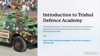 Introduction-to-Trishul-Defence-Academy