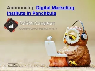 announcing digital marketing institute