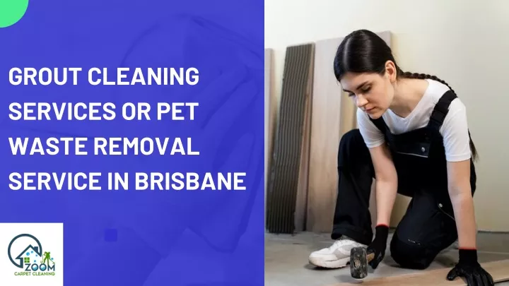 grout cleaning services or pet waste removal