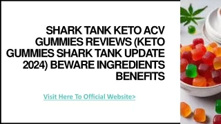 Keto Gummies Shark Tank