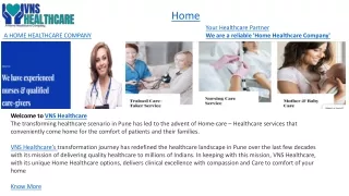 Home Healthcare in Pune