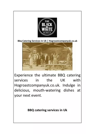 Bbq Catering Services In Uk Hogroastcompanyuk co uk