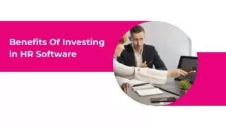 Benefits Of Investing in HR Software