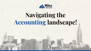 navigating the accounting landscape