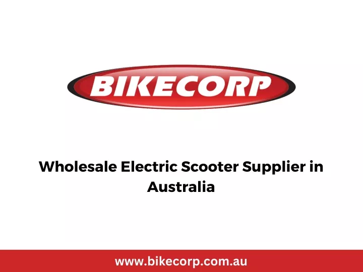 wholesale electric scooter supplier in australia