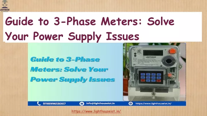 guide to 3 phase meters solve your power supply issues