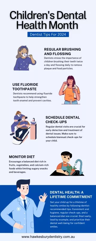 Children's Dental Health Month: Dentist tips for 2024