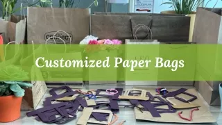 Customized paper bags