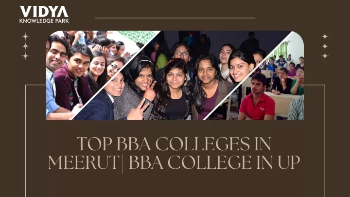 top bba colleges in meerut bba college in up