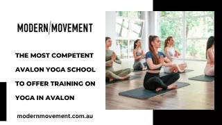 The Most Competent Avalon Yoga School to Offer Training on Yoga in Avalon