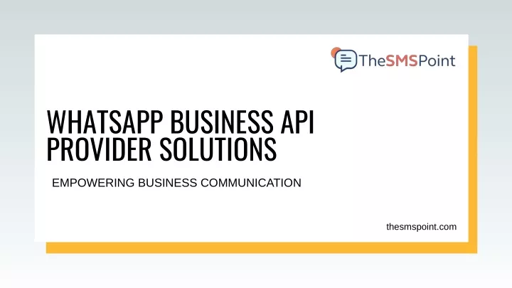 whatsapp business api provider solutions