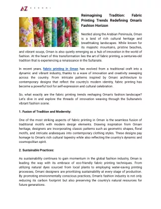 Reimagining Tradition_ Fabric Printing Trends Redefining Oman's Fashion Horizon (1)