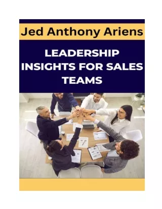Sales Team Leadership Insights