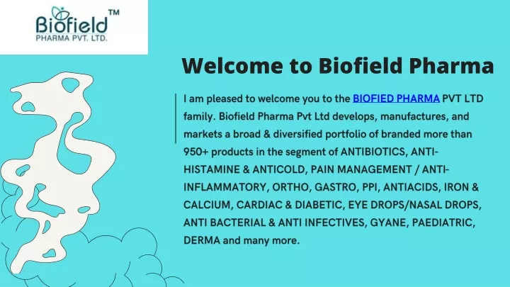 welcome to biofield pharma