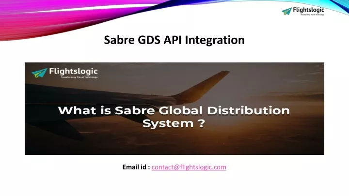 sabre gds api integration