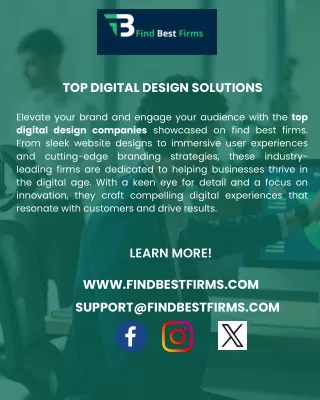 Discover Excellence: Top Digital Design Companies