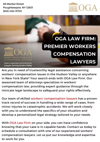 OGA Law Firm: Premier Workers Compensation Lawyers