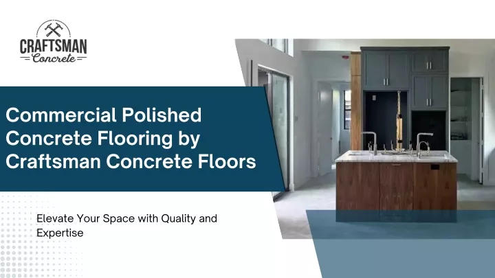 commercial polished concrete flooring