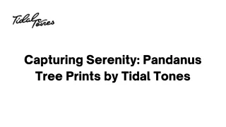 Pandanus Tree Prints