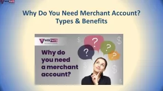 Why Do You Need Merchant Account?