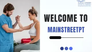 Introducing Mainstreetpt's Integumentary Physical Therapy Services!