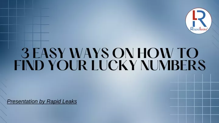 3 easy ways on how to find your lucky numbers