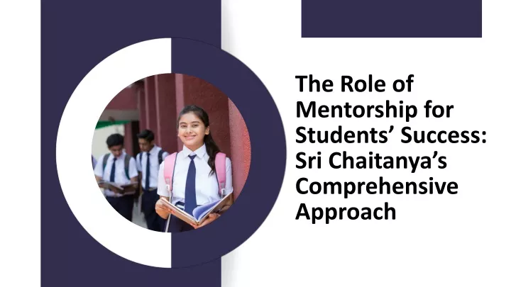 the role of mentorship for students success