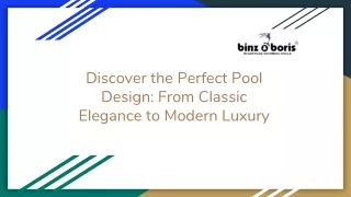 Discover the Perfect Pool Design_ From Classic Elegance to Modern Luxury