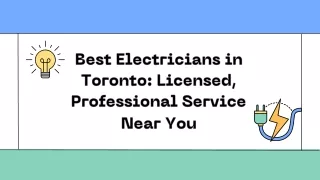 Best Electricians in Toronto Licensed, Professional Service Near You Astron Electric