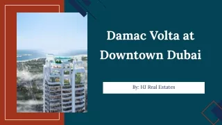 damac volta at downtown dubai