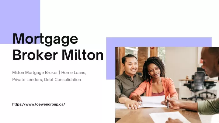 mortgage broker milton