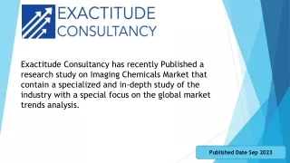 Imaging Chemicals Market Size, Share Report - 2030