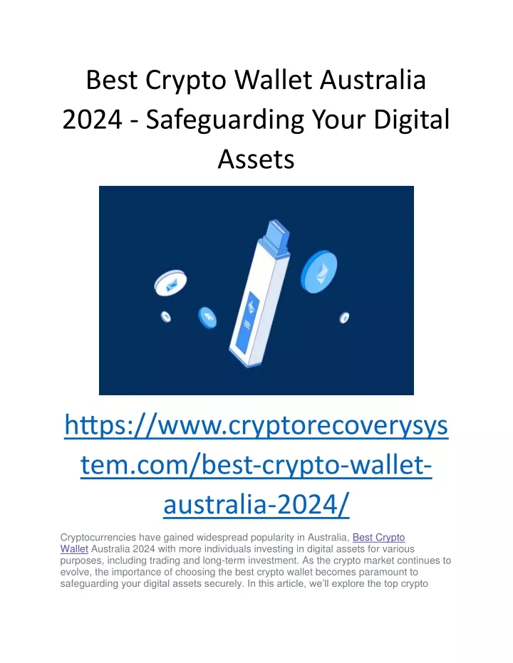 best crypto wallet australia 2024 safeguarding