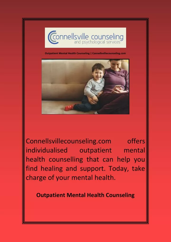 outpatient mental health counseling