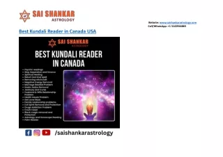 Best Kundali Reader in Canada USA
