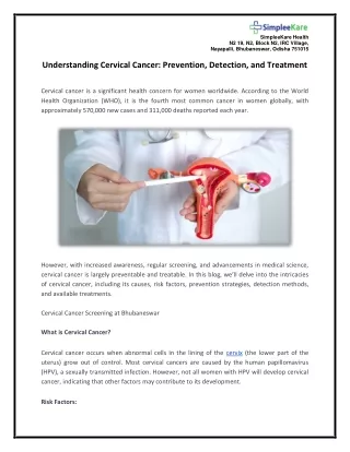 Understanding Cervical Cancer_ Prevention, Detection, and Treatment