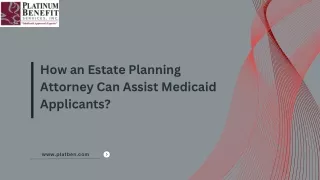 Estate Planning Attorneys and Medicaid Planning