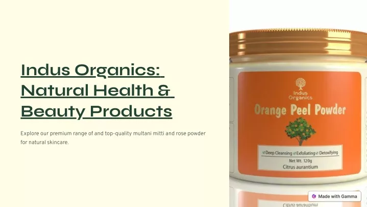 indus organics natural health beauty products