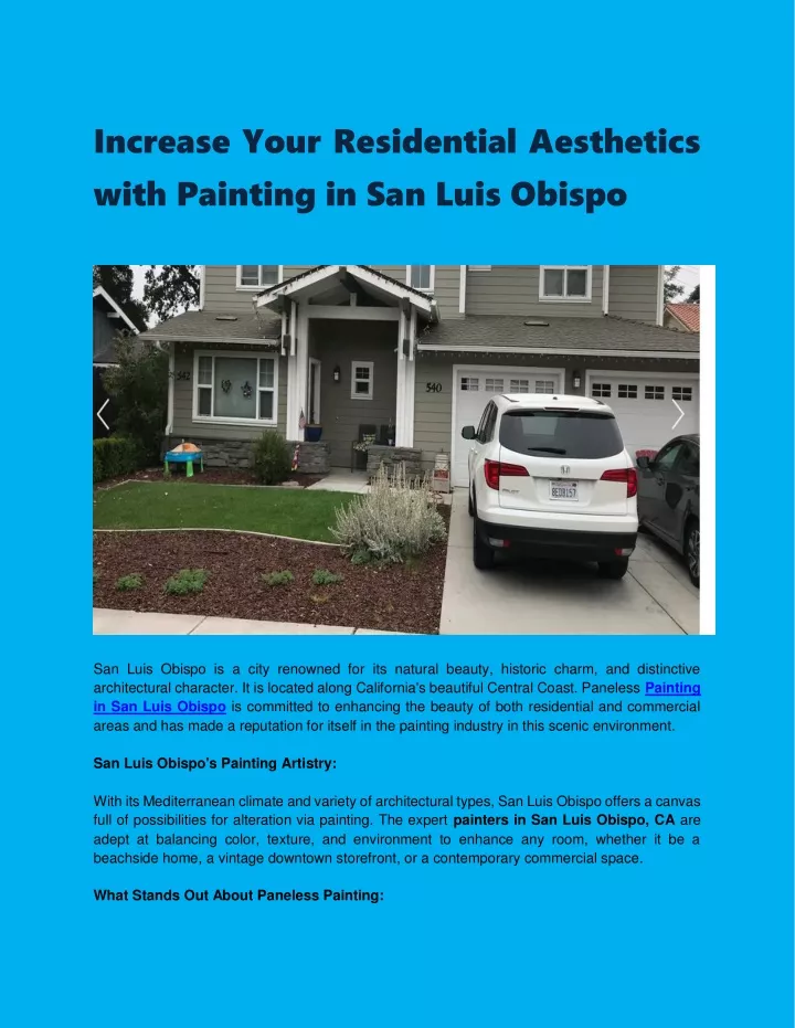 increase your residential aesthetics with