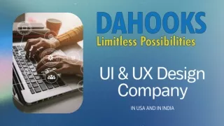 Dahooks - UI  UX Development Company