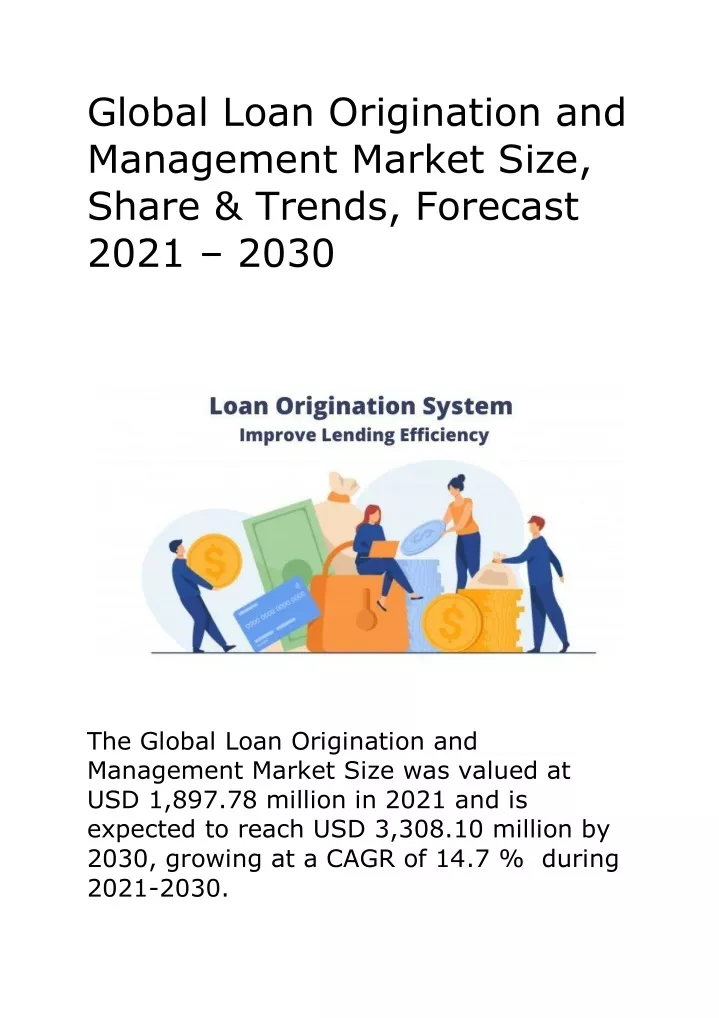 global loan origination and management market