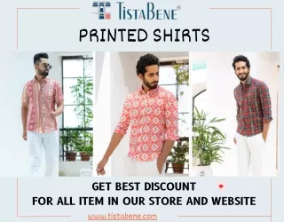Men's Printed Shirts Catalog Elevate Your Wardrobe