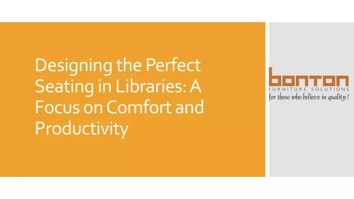 designing the perfect seating in libraries a focus on comfort and productivity