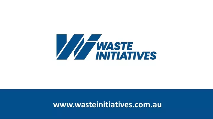 www wasteinitiatives com au