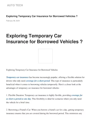 exploring-temporary-car-insurance-for