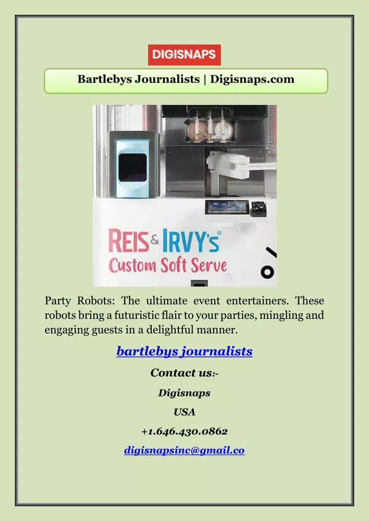 bartlebys journalists digisnaps com