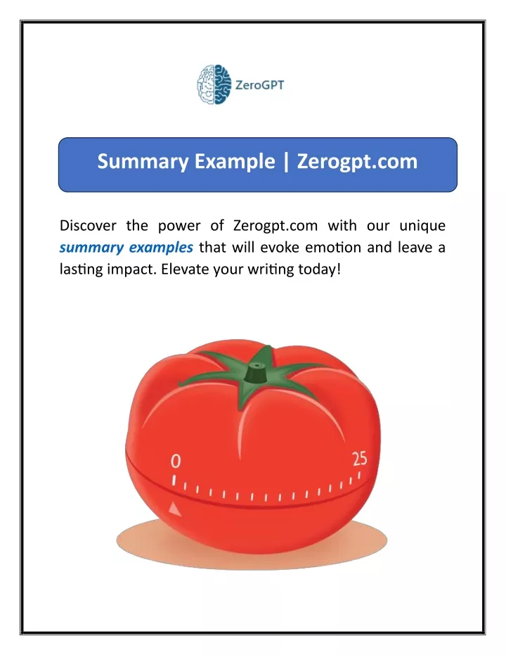 summary example zerogpt com