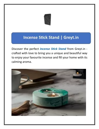 incense stick stand greyt in