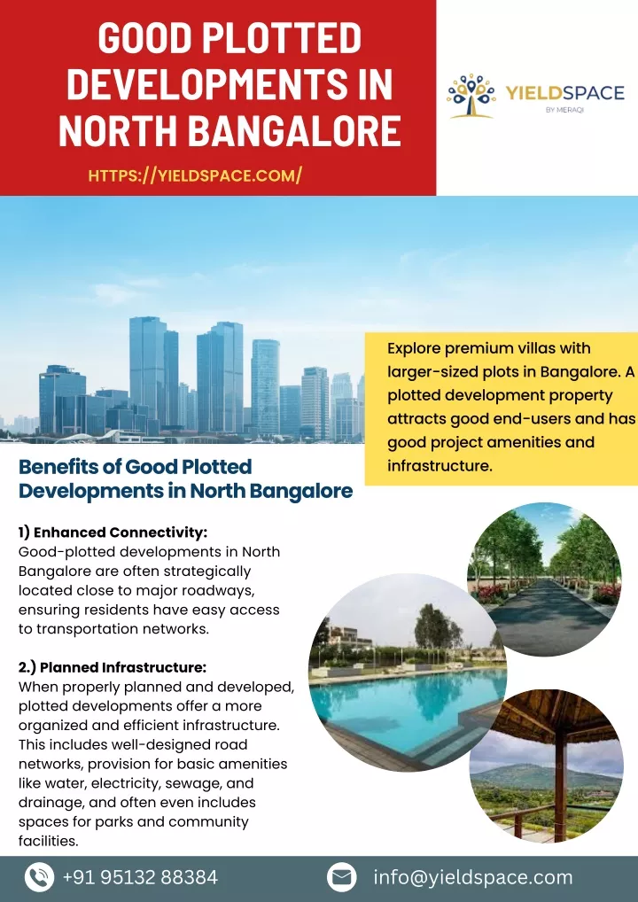 good plotted developments in north bangalore