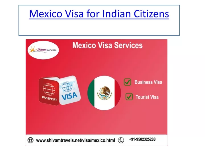 mexico visa for indian citizens